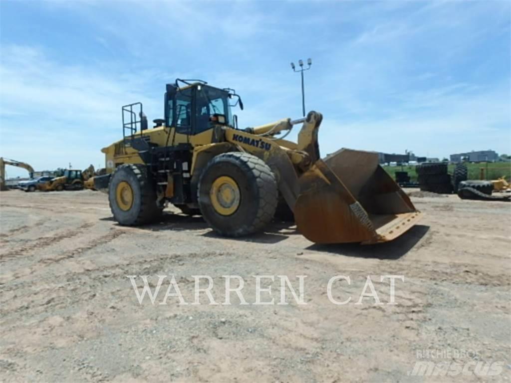 Komatsu WA500-7 Gumikerekes homlokrakodók