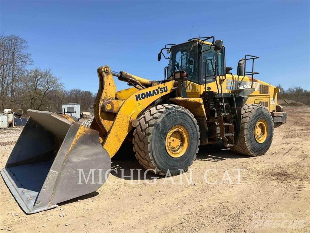 Komatsu WA500-7 Gumikerekes homlokrakodók