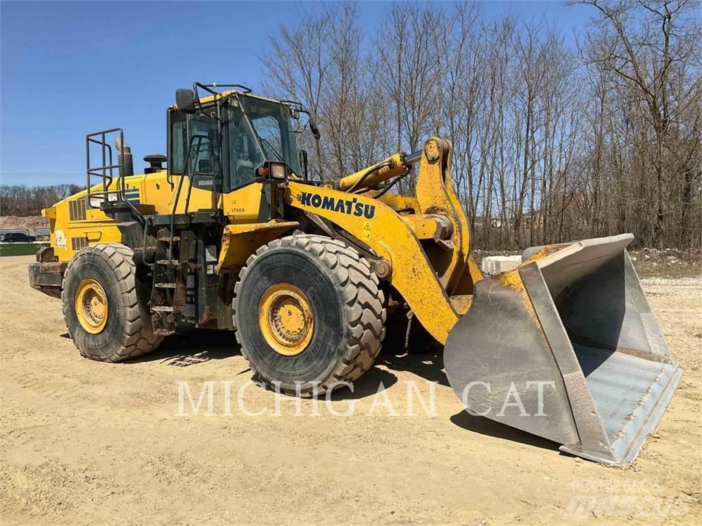 Komatsu WA500-7 Gumikerekes homlokrakodók
