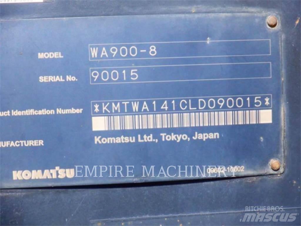 Komatsu WA900-8 Gumikerekes homlokrakodók