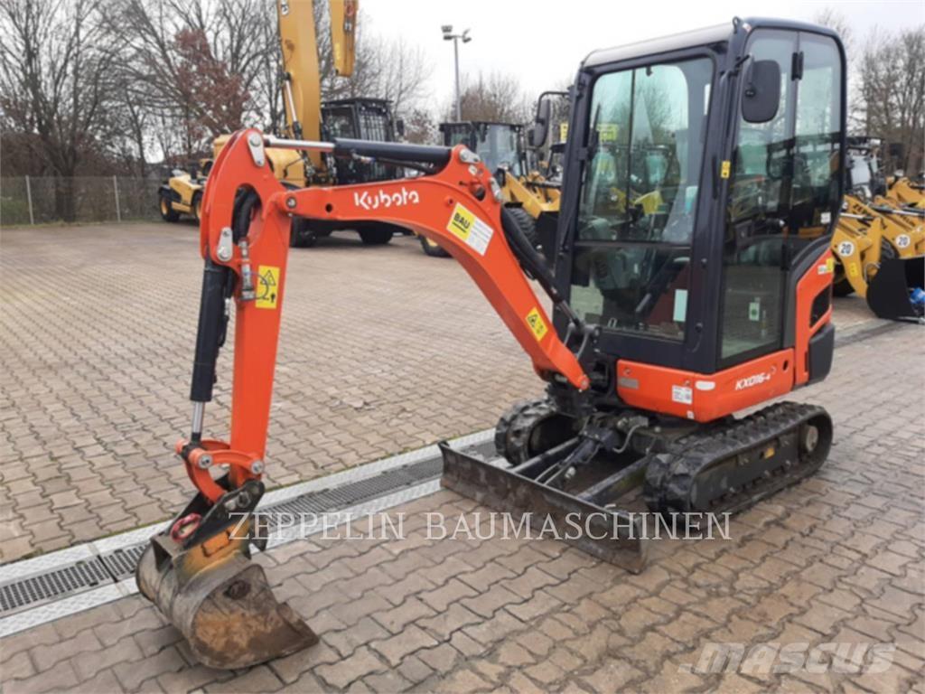 Kubota KX016-4 Lánctalpas kotrók