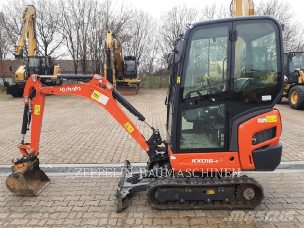 Kubota KX016-4 Lánctalpas kotrók