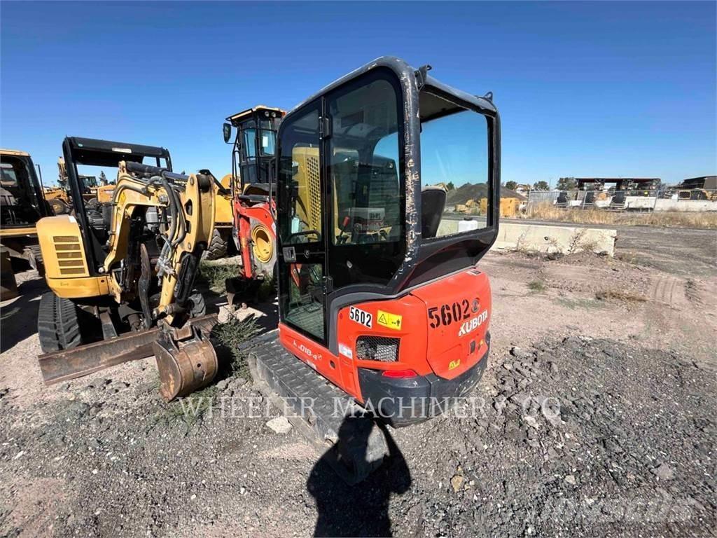 Kubota KX018-4 Lánctalpas kotrók