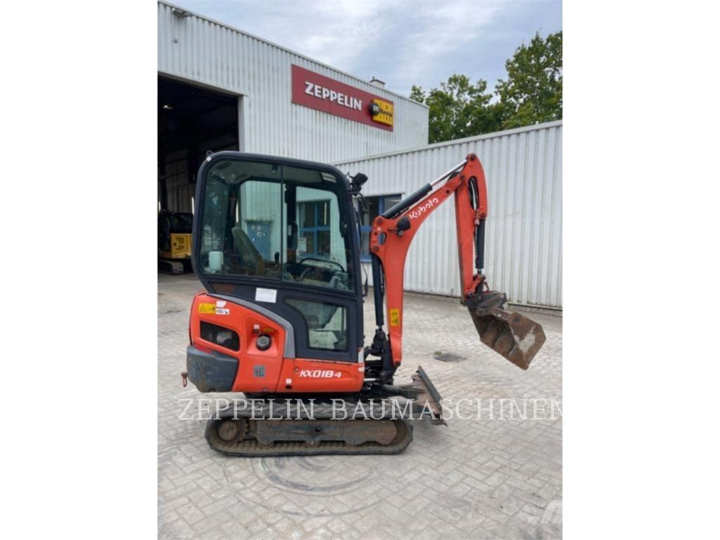 Kubota KX018-4 Lánctalpas kotrók