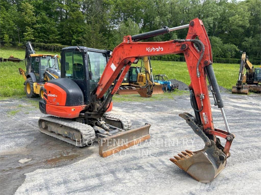 Kubota KX040 Lánctalpas kotrók