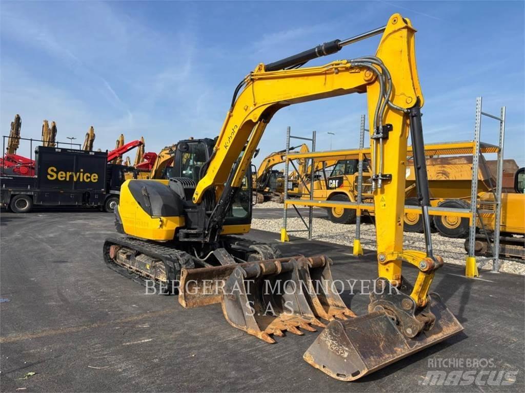 Kubota KX080.4 Lánctalpas kotrók