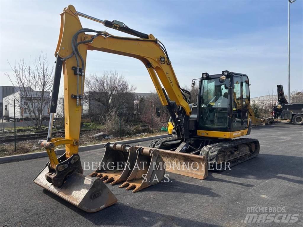 Kubota KX080.4 Lánctalpas kotrók