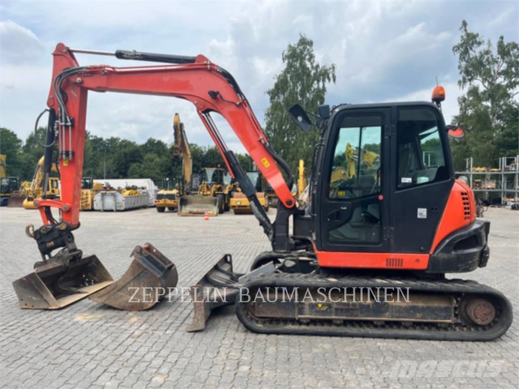 Kubota KX080-4 Lánctalpas kotrók