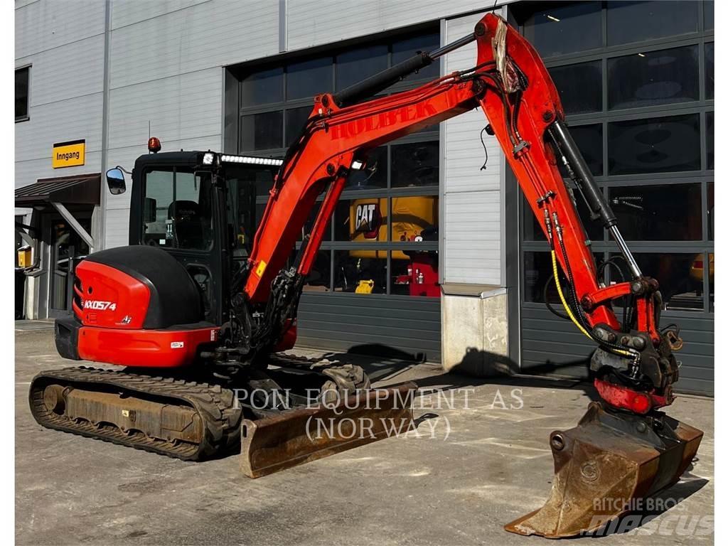 Kubota KX57 Lánctalpas kotrók