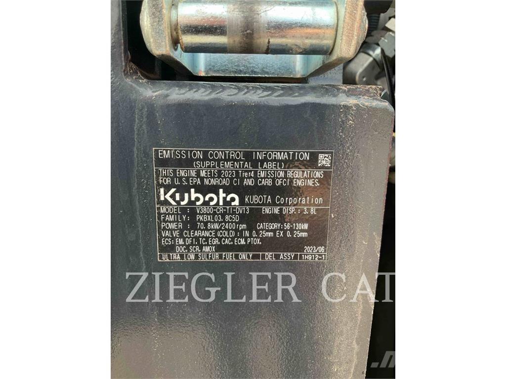 Kubota SVL97 Lánctalpas homlokrakodók