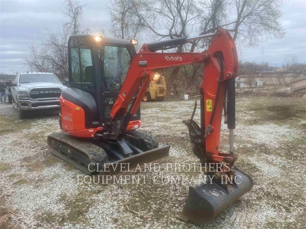 Kubota U27-4 Lánctalpas kotrók