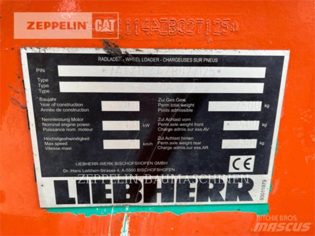 Liebherr L510 Gumikerekes homlokrakodók