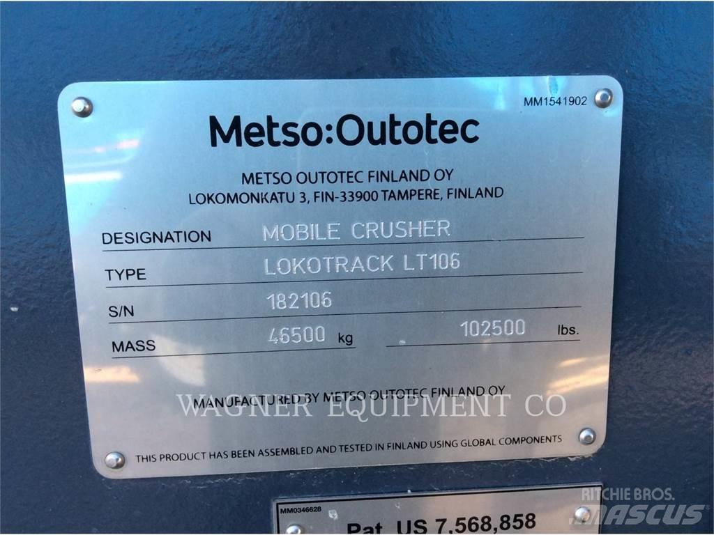 Metso LT106 Mobil törőgépek