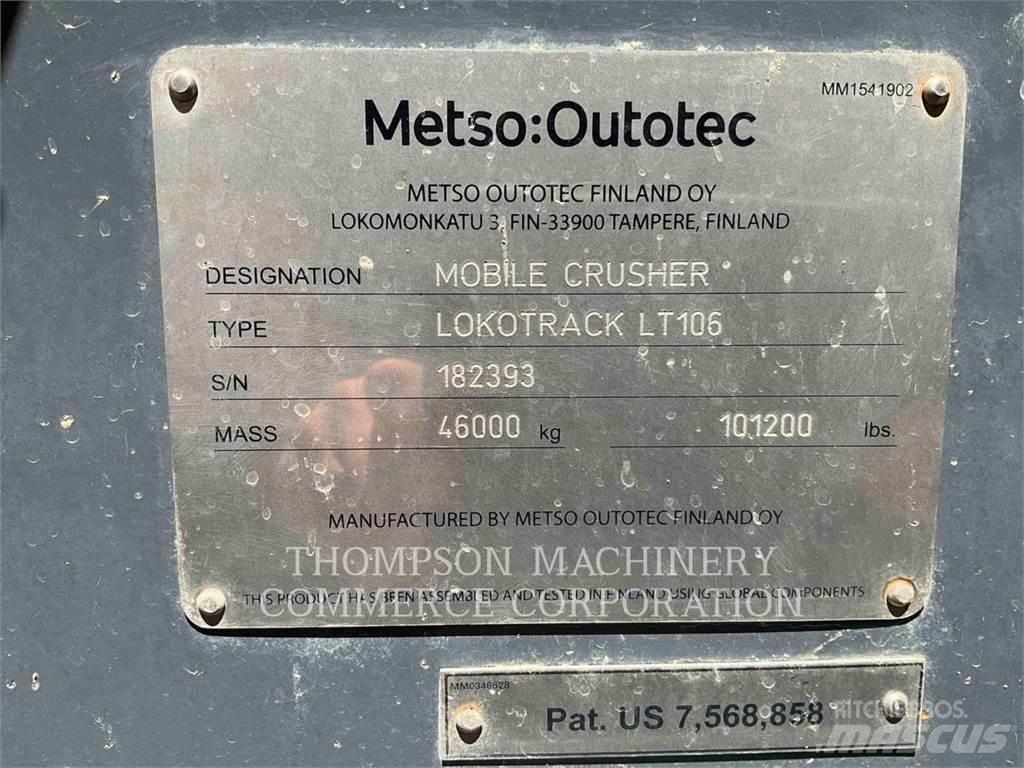 Metso LT106 Mobil törőgépek