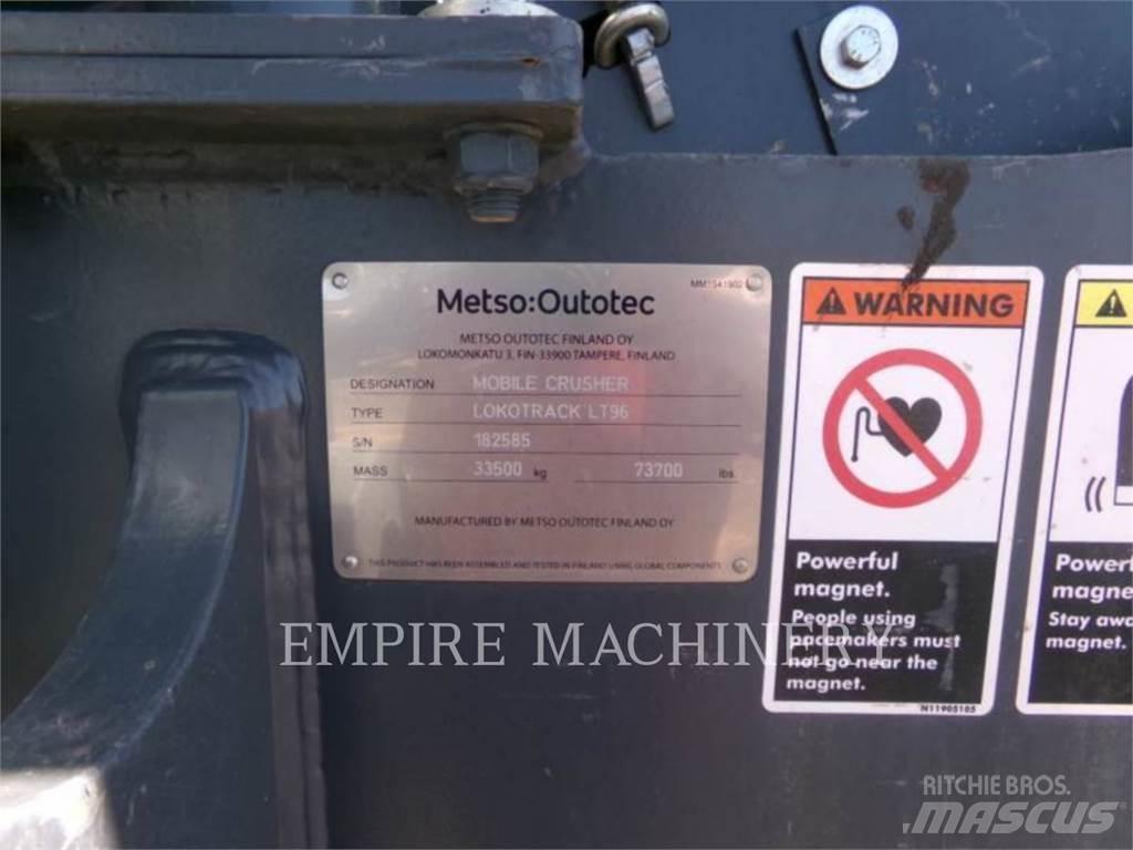 Metso LT96 Mobil törőgépek