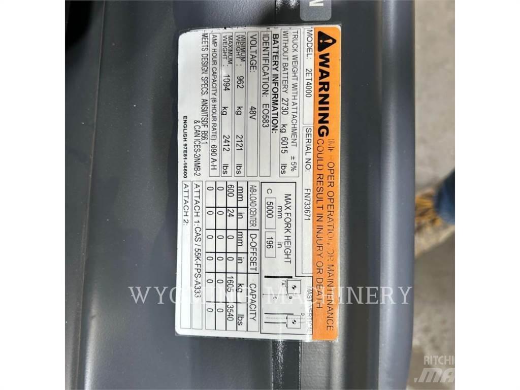 Mitsubishi 2ET4000 Elektromos targoncák