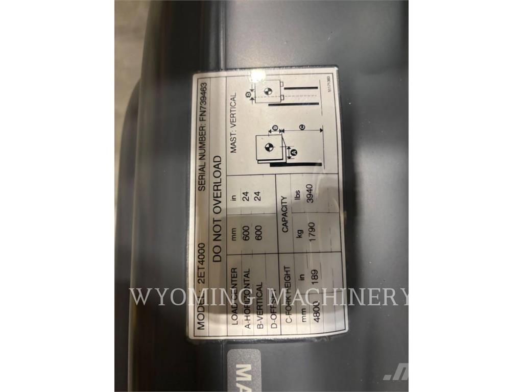 Mitsubishi 2ET4000 Elektromos targoncák
