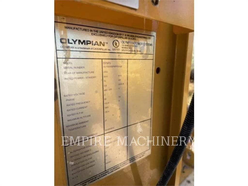 Olympian D75P3 Dízel áramfejlesztők