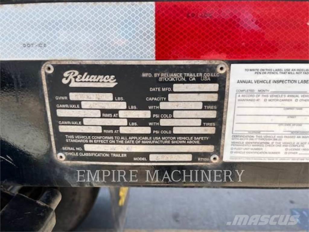  RELIANCE DUMP TRUCK Egyéb pótkocsik