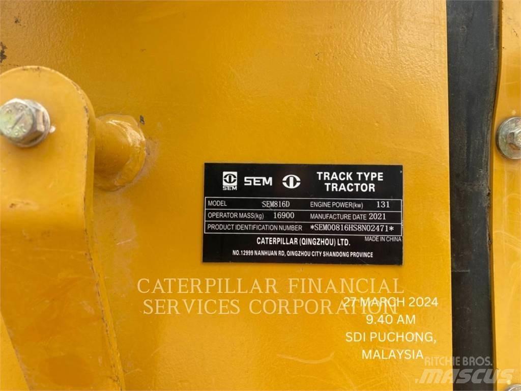 SEM MACHINERY SEM816D lánctalpas dózerek