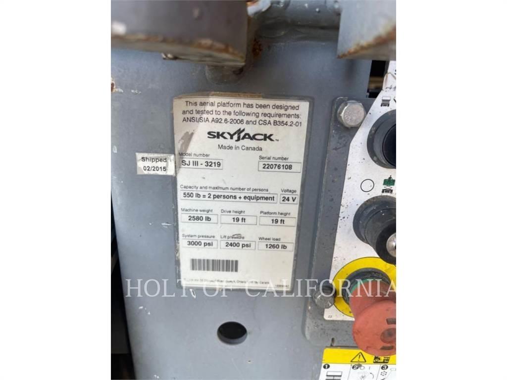 Skyjack SCISSOR 19 Ollós emelők