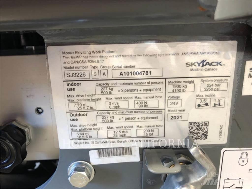 Skyjack SCISSOR26N Ollós emelők