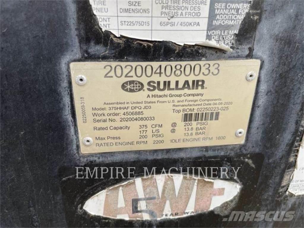 Sullair DPQ375HHAF Kompresszorok