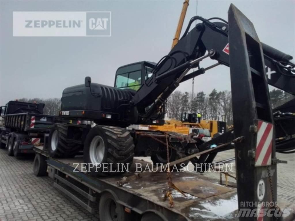 Terex TW110 Gumikerekes kotrók