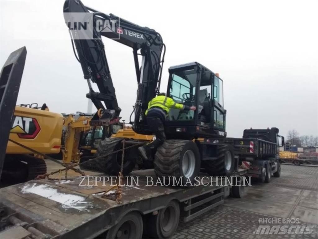 Terex TW110 Gumikerekes kotrók