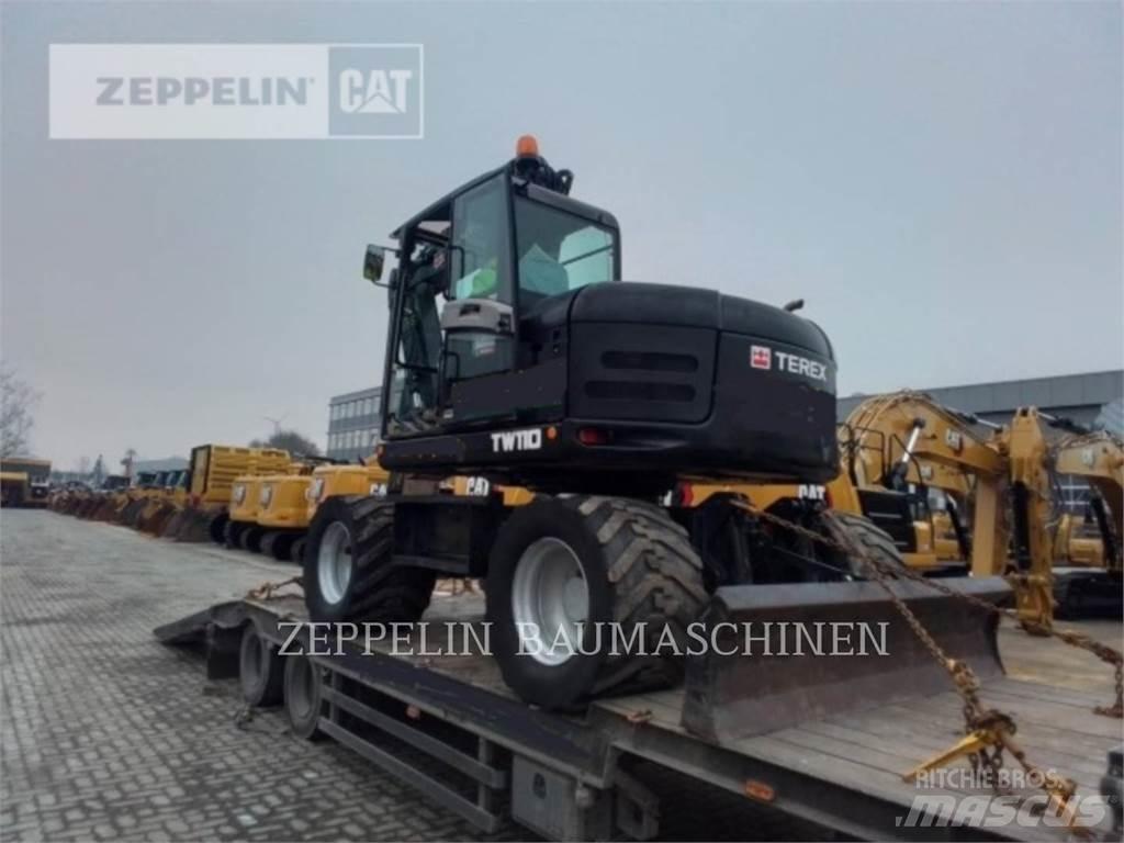 Terex TW110 Gumikerekes kotrók
