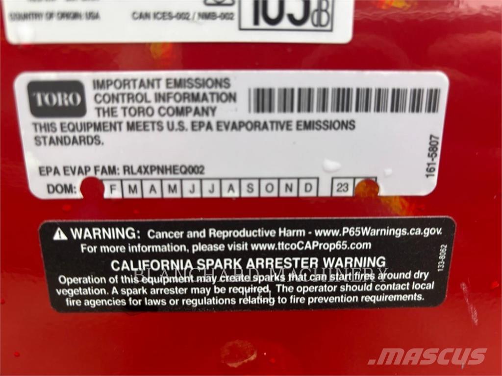 Toro TX-427 Kompaktrakodók