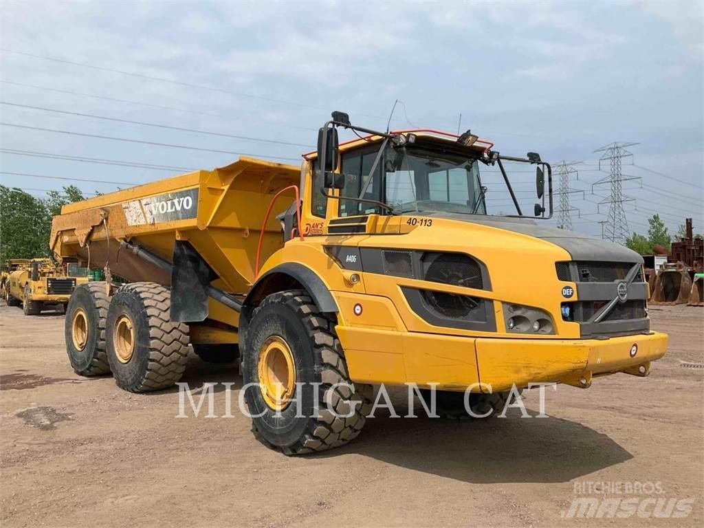 Volvo A40G Csuklósdömperek