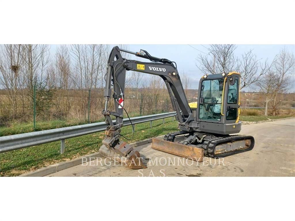Volvo ECR58D Lánctalpas kotrók