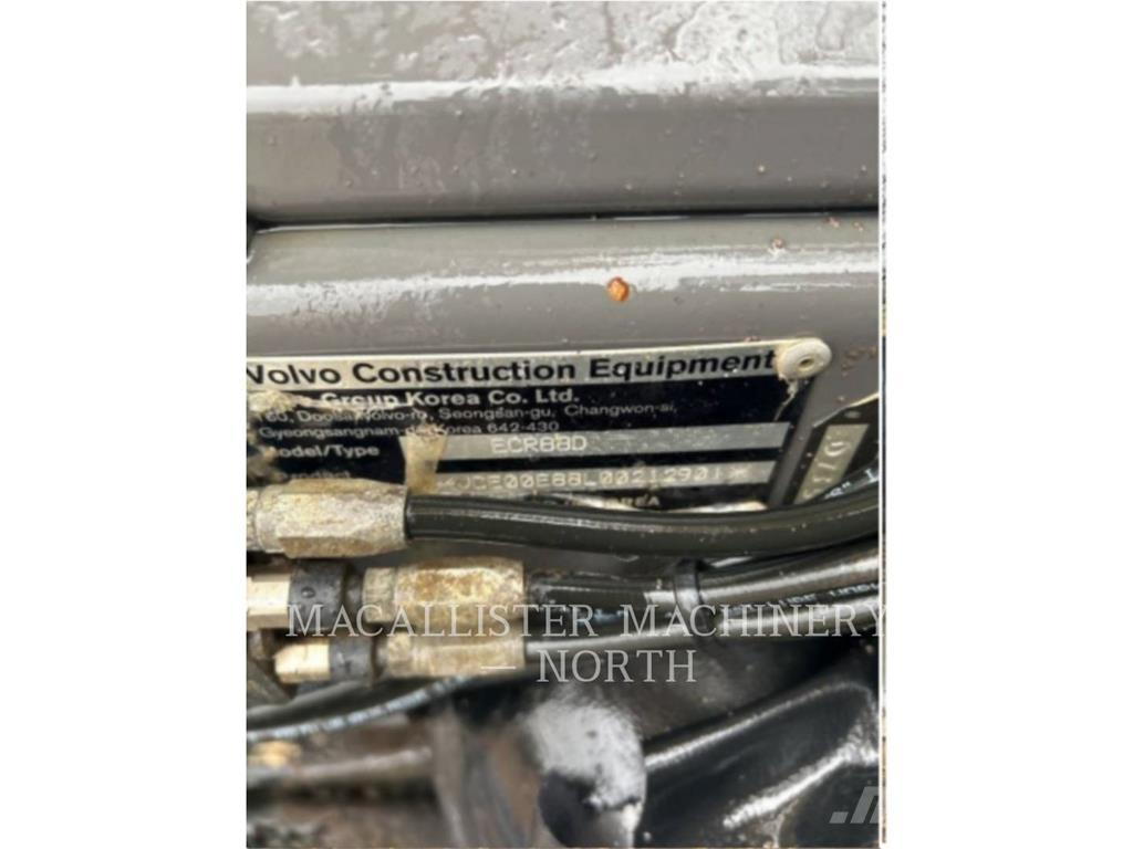 Volvo ECR88 Lánctalpas kotrók