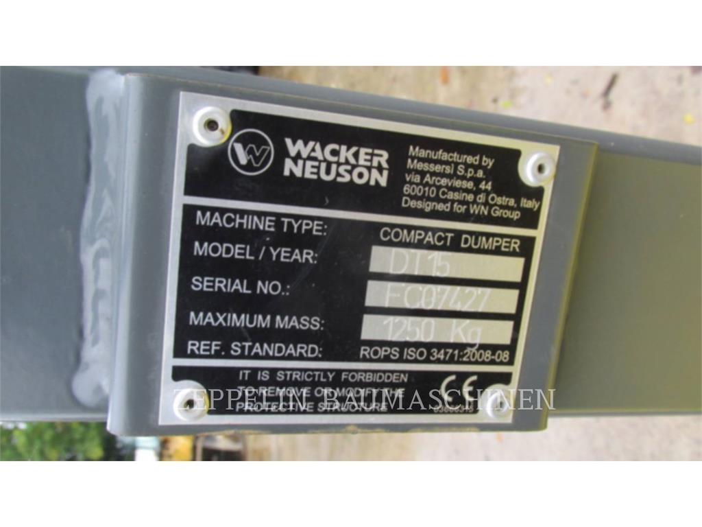 Wacker DT15 Csuklósdömperek