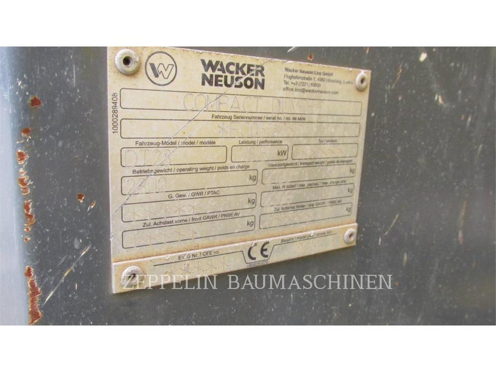 Wacker DT23 Csuklósdömperek