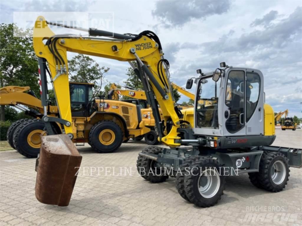 Wacker EW100 Gumikerekes kotrók