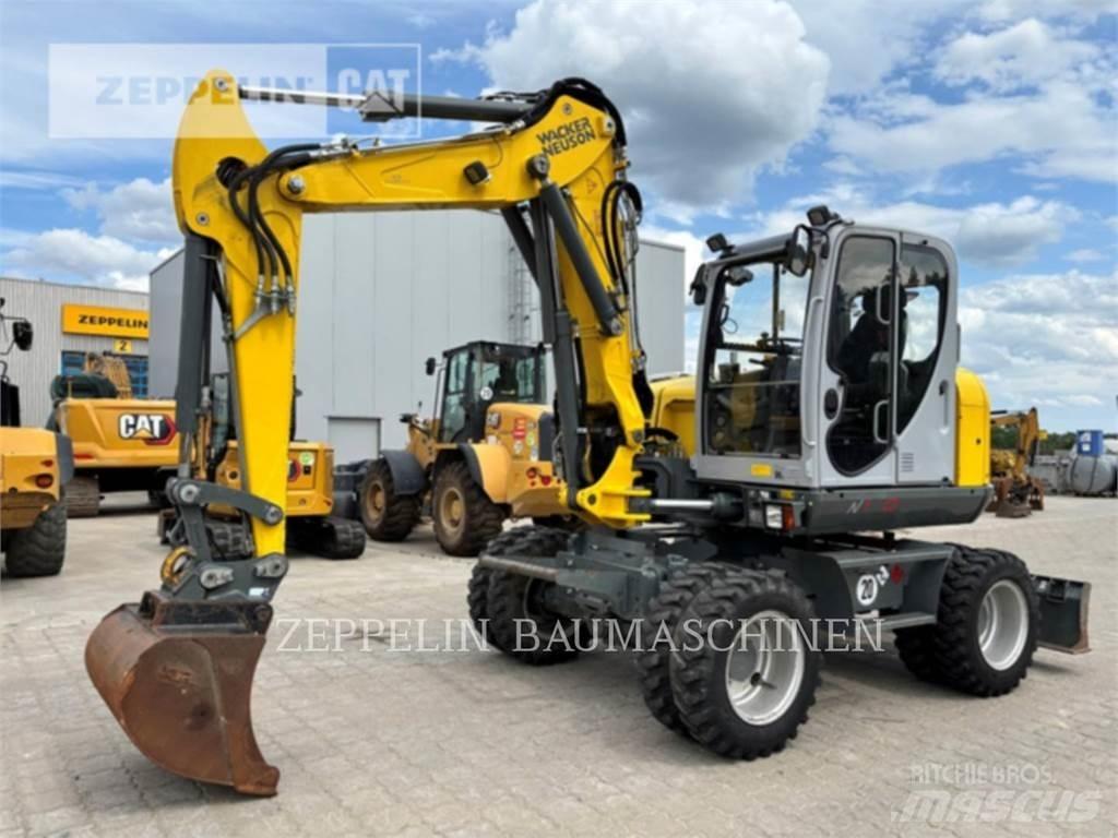 Wacker EW100 Gumikerekes kotrók