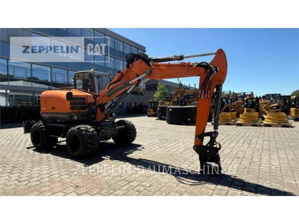 Wacker EW100 Gumikerekes kotrók