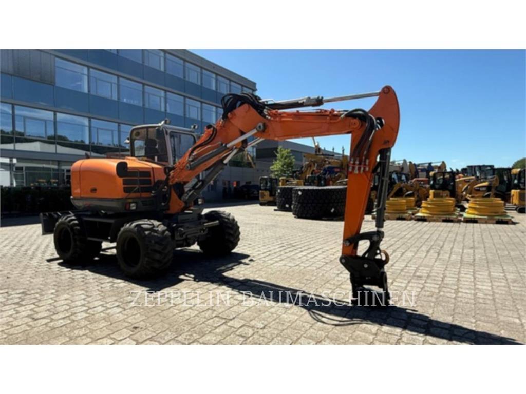 Wacker EW100 Gumikerekes kotrók
