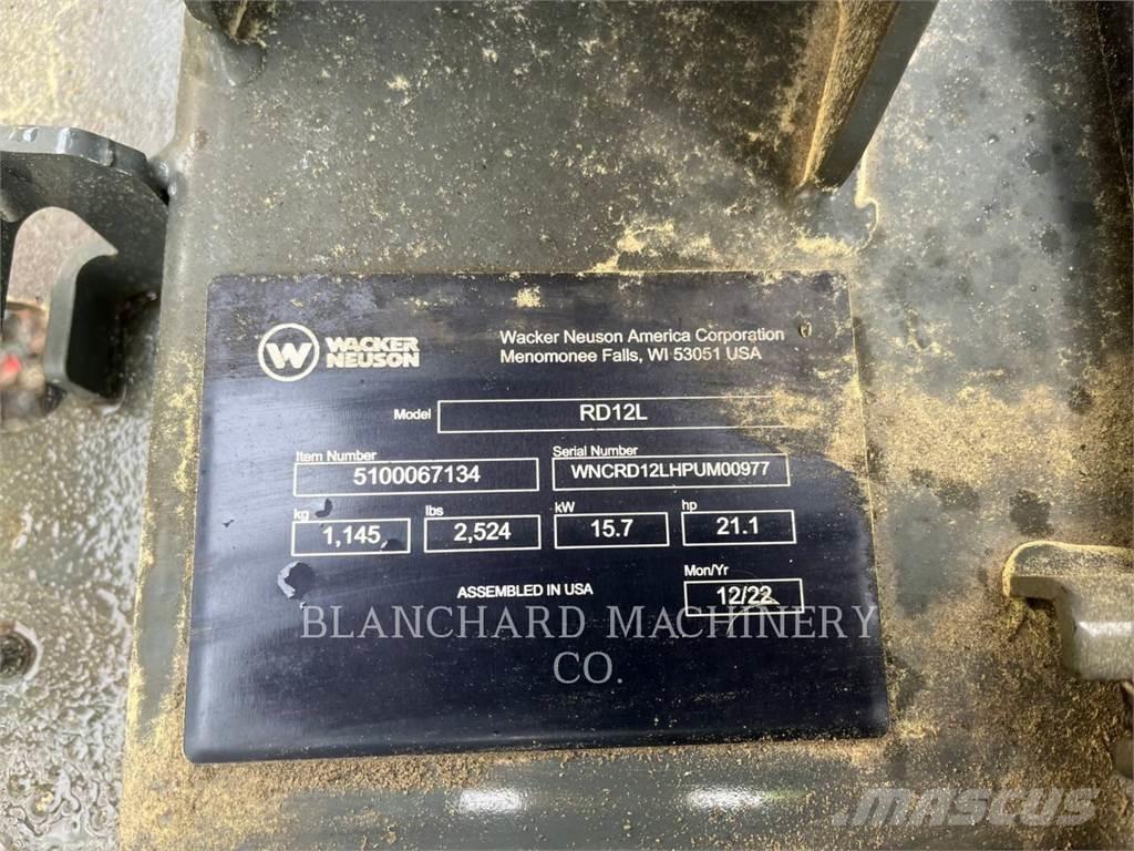 Wacker RL12L Kombinált hengerek