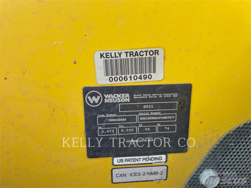 Wacker ST31 Lánctalpas homlokrakodók