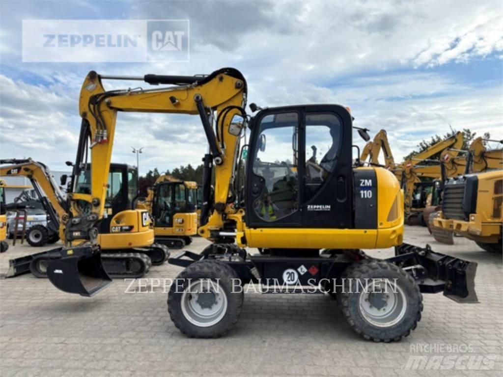 Wacker ZM110 Gumikerekes kotrók