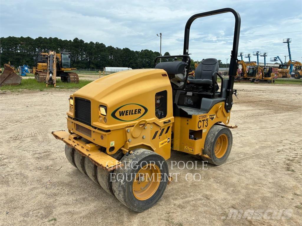 Weiler CT3 Pneumatikus kerekes hengerek