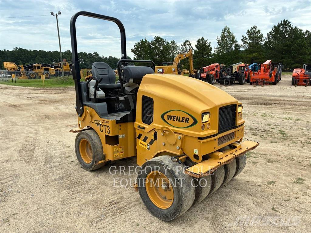 Weiler CT3 Pneumatikus kerekes hengerek