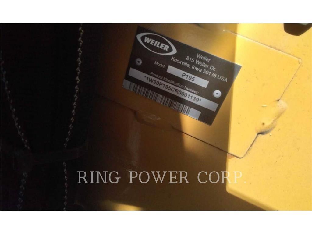 Weiler P195 Aszfalt aprítók