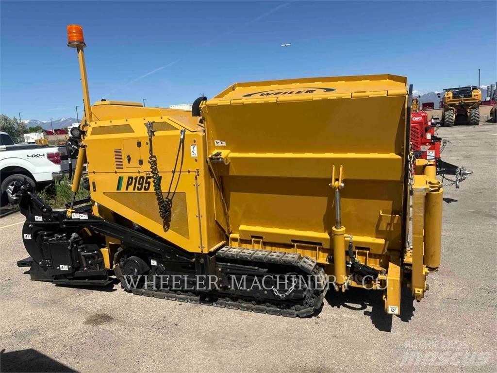 Weiler P195-002 Aszfalt terítõ gépek