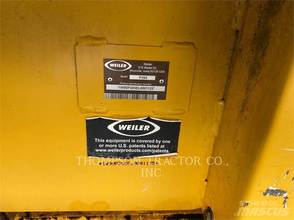 Weiler P265FV Aszfalt terítõ gépek