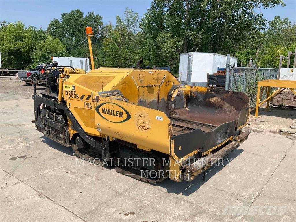 Weiler P385 PAVER Aszfalt terítõ gépek