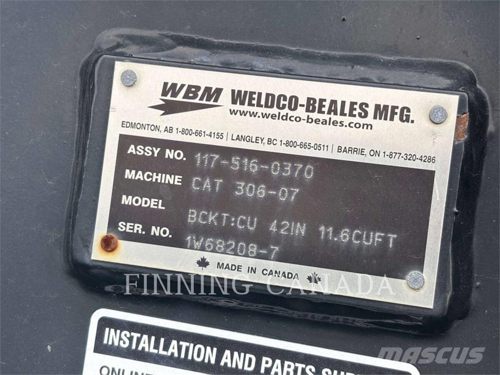Weldco Beales MH6-BC-42 Kanalak